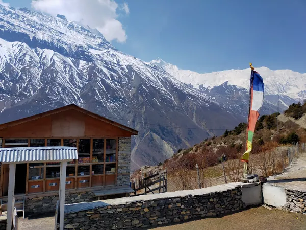 Lodge at Shree Kharka, on the Tilicho route