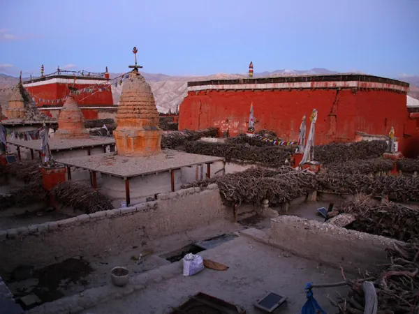 Rooftops of Lo Manthang, capital of Mustang