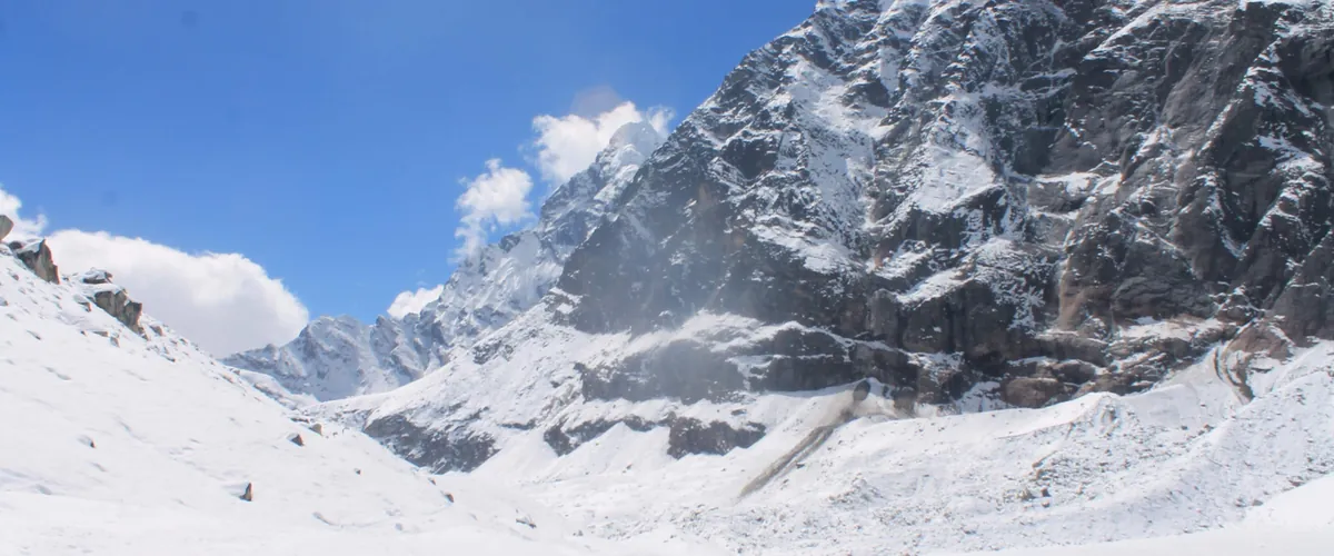 At Makalu Base Camp