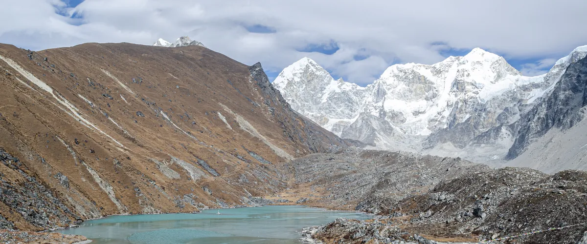 The sacred Dudh Kunda lake
